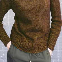 Laden Sie das Bild in den Galerie-Viewer, Damen Einfarbiger, strukturierter Pullover