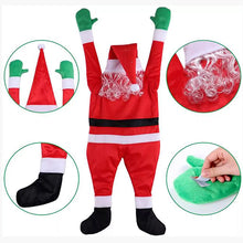 Laden Sie das Bild in den Galerie-Viewer, Hängender kletternder Weihnachtsmann