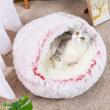 Laden Sie das Bild in den Galerie-Viewer, Plüschbett für Hunde &amp; Katzen