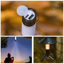 Laden Sie das Bild in den Galerie-Viewer, 4 in 1 multifunktionales LED-Campinglicht
