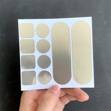 Laden Sie das Bild in den Galerie-Viewer, Wasserfeste und hochtemperaturbeständige Topfaufkleber aus Aluminiumfolie