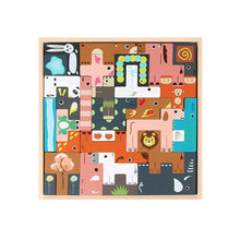 Laden Sie das Bild in den Galerie-Viewer, Tetris-Puzzle aus Holz