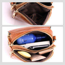 Laden Sie das Bild in den Galerie-Viewer, Damen Vielseitige Umhängetasche aus weichem Leder