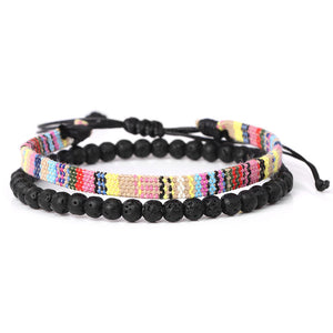 Vintage Stoffarmband