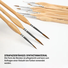Laden Sie das Bild in den Galerie-Viewer, Weiches Strapazierfähiges Umrisspinsel-Set