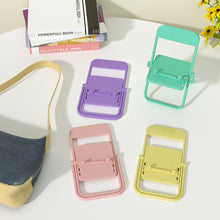 Laden Sie das Bild in den Galerie-Viewer, Faltbarer süßer Stuhl Handyhalter