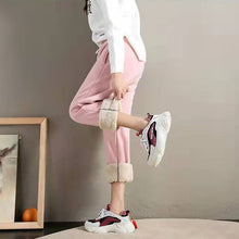 Laden Sie das Bild in den Galerie-Viewer, Plüsch-Jogginghose für Damen