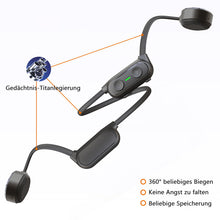 Laden Sie das Bild in den Galerie-Viewer, Drahtloser wasserdichter Bluetooth Knochenleitungskopfhörer
