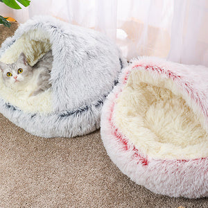 Plüschbett für Hunde & Katzen