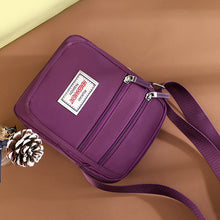 Laden Sie das Bild in den Galerie-Viewer, Mehrlagige leichte kleine quadratische Umhängetasche mit großem Fassungsvermögen