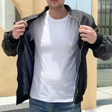 Laden Sie das Bild in den Galerie-Viewer, Herren Modische Bomberjacke