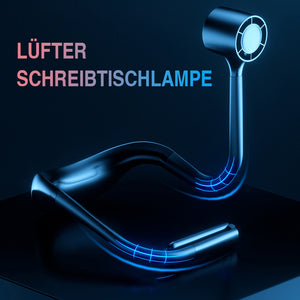 Kreativer tragbarer USB-Ladelüfter mit Licht