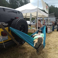 Laden Sie das Bild in den Galerie-Viewer, Camping Hängemattenset für den Außenbereich