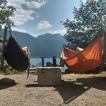 Laden Sie das Bild in den Galerie-Viewer, Camping Hängemattenset für den Außenbereich