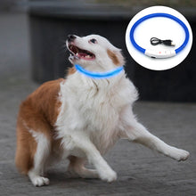 Laden Sie das Bild in den Galerie-Viewer, Wiederaufladbares Leuchtendes Halsband Für Haustiere