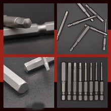 Laden Sie das Bild in den Galerie-Viewer, S2 Stahl Magnetisches Sechskant Bit Set