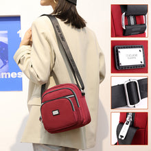 Laden Sie das Bild in den Galerie-Viewer, Einfarbige kleine quadratische Umhängetasche aus Nylon