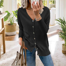 Laden Sie das Bild in den Galerie-Viewer, Strickjacke mit Knöpfen