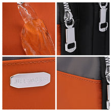 Laden Sie das Bild in den Galerie-Viewer, Kontrastierende lässige leichte wasserdichte Umhängetasche aus Nylon