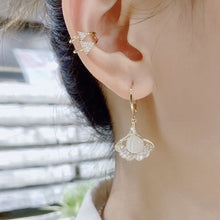 Laden Sie das Bild in den Galerie-Viewer, Stilvolle Einzigartige Ginkgo-Ohrringe