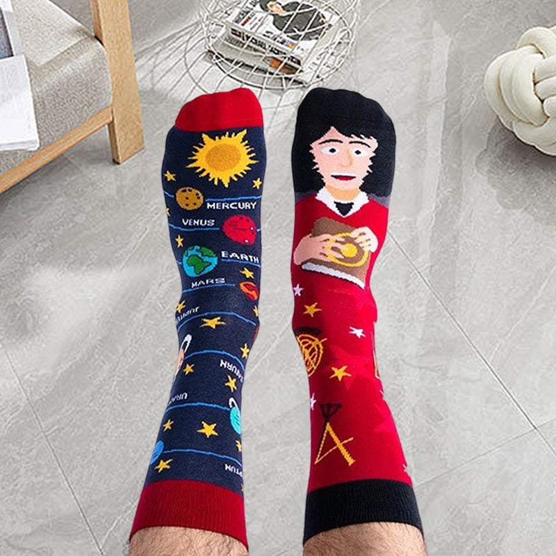 Interessanter Trend asymmetrische Socken