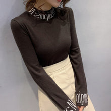 Laden Sie das Bild in den Galerie-Viewer, Bedruckter Halbrollkragenpullover für Damen