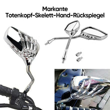 Laden Sie das Bild in den Galerie-Viewer, Markanter Totenkopf-Hand-Rückspiegel