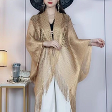 Laden Sie das Bild in den Galerie-Viewer, Schal mit Quasten für Sonnenschutz