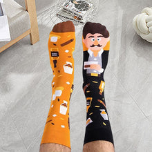 Laden Sie das Bild in den Galerie-Viewer, Interessanter Trend asymmetrische Socken