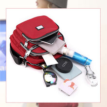 Laden Sie das Bild in den Galerie-Viewer, Einfarbige kleine quadratische Umhängetasche aus Nylon