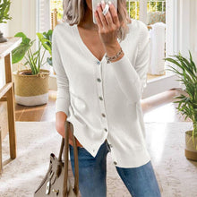 Laden Sie das Bild in den Galerie-Viewer, Strickjacke mit Knöpfen