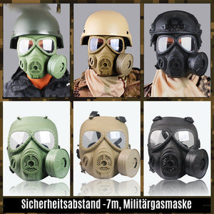 Professionelle Gasmaske