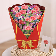 Laden Sie das Bild in den Galerie-Viewer, 3D-Pop-Up-Blumenstrauß-Grußkarte