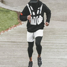 Laden Sie das Bild in den Galerie-Viewer, Herren Fitnessshorts - mit Elasthan Leggings