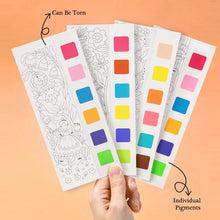 Laden Sie das Bild in den Galerie-Viewer, Aquarell-Malbuch im Taschenformat