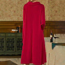 Laden Sie das Bild in den Galerie-Viewer, Vintage französisches Strickkleid