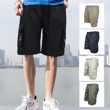 Laden Sie das Bild in den Galerie-Viewer, Lässige sportliche Frachtshorts für Herren mit mehreren Taschen
