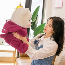 Laden Sie das Bild in den Galerie-Viewer, Lila Bärenpuppe