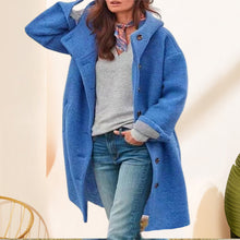 Laden Sie das Bild in den Galerie-Viewer, Damen Mantel mit Fleece Plüsch