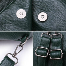 Laden Sie das Bild in den Galerie-Viewer, Damen Multifunktionale Modische Quadratische Handtasche aus weichem Leder