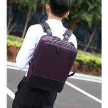 Laden Sie das Bild in den Galerie-Viewer, Hochwertiger Laptop-Rucksack mit USB-Anschlüssen