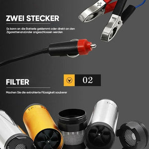 Elektrische Mikrokraftstoffpumpe aus Aluminiumlegierung