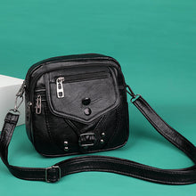 Laden Sie das Bild in den Galerie-Viewer, Damen Vintage Umhängetasche aus weichem Leder