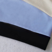 Laden Sie das Bild in den Galerie-Viewer, Stilvolles Langärmliges Sweatshirt mit Farbblockmuster