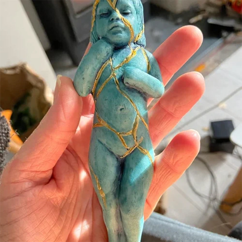 Heilende Göttin Kunstskulptur Ornament