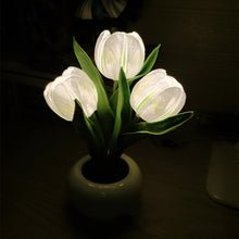 Laden Sie das Bild in den Galerie-Viewer, LED-Tulpen-Nachtlicht-Blumen-Tischlampe