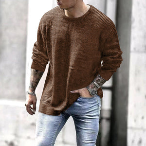 Modischer Strickpullover für Herren