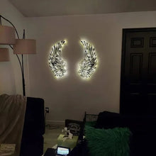 Laden Sie das Bild in den Galerie-Viewer, Eisen Engelsflügel Wandbehang