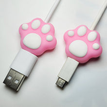 Laden Sie das Bild in den Galerie-Viewer, Süße Silikonhülle für Datenkabel