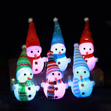 Laden Sie das Bild in den Galerie-Viewer, LED-Nachtlicht des Weihnachtsschneemanns